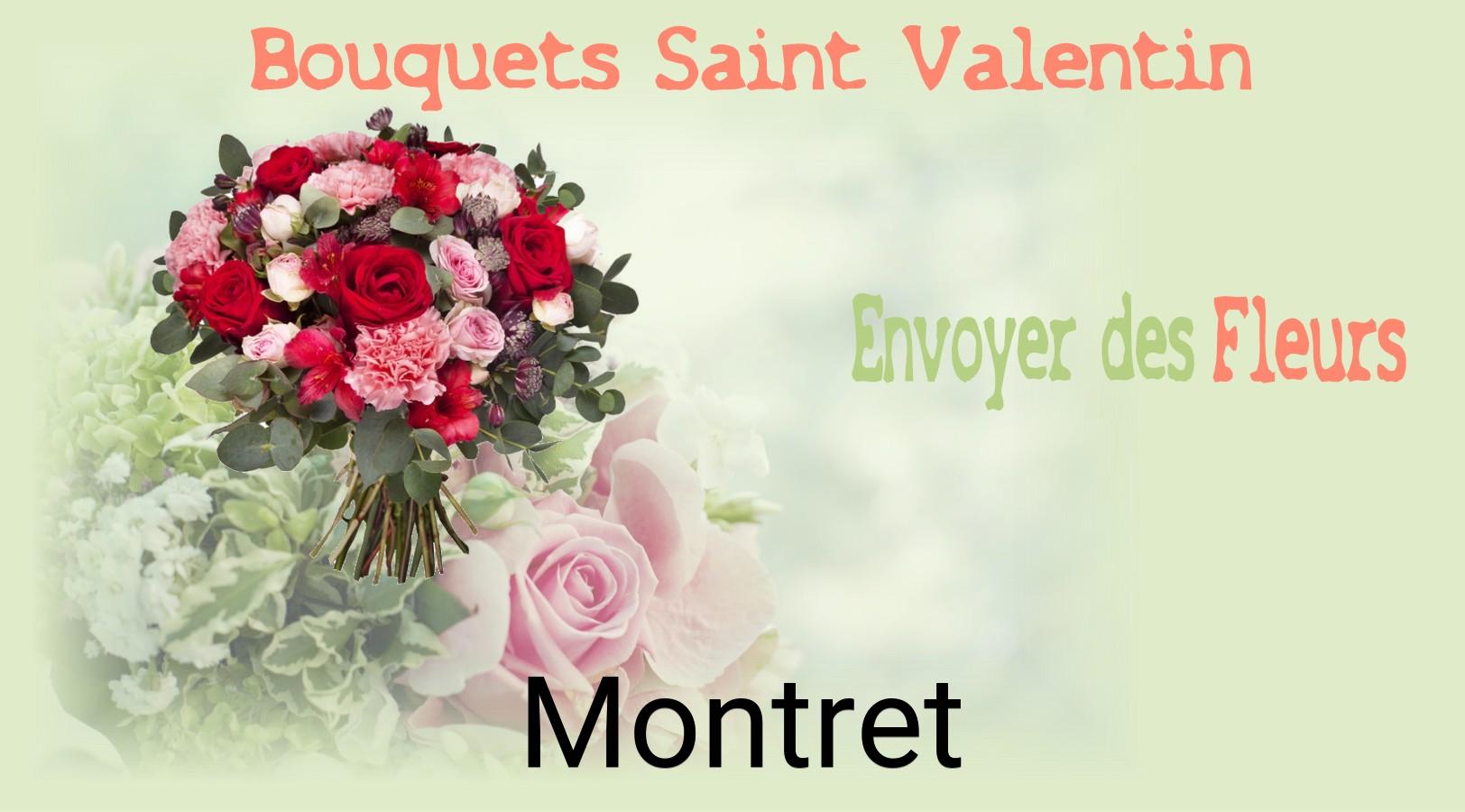 Roses de Saint-Valentin livrées à Montret